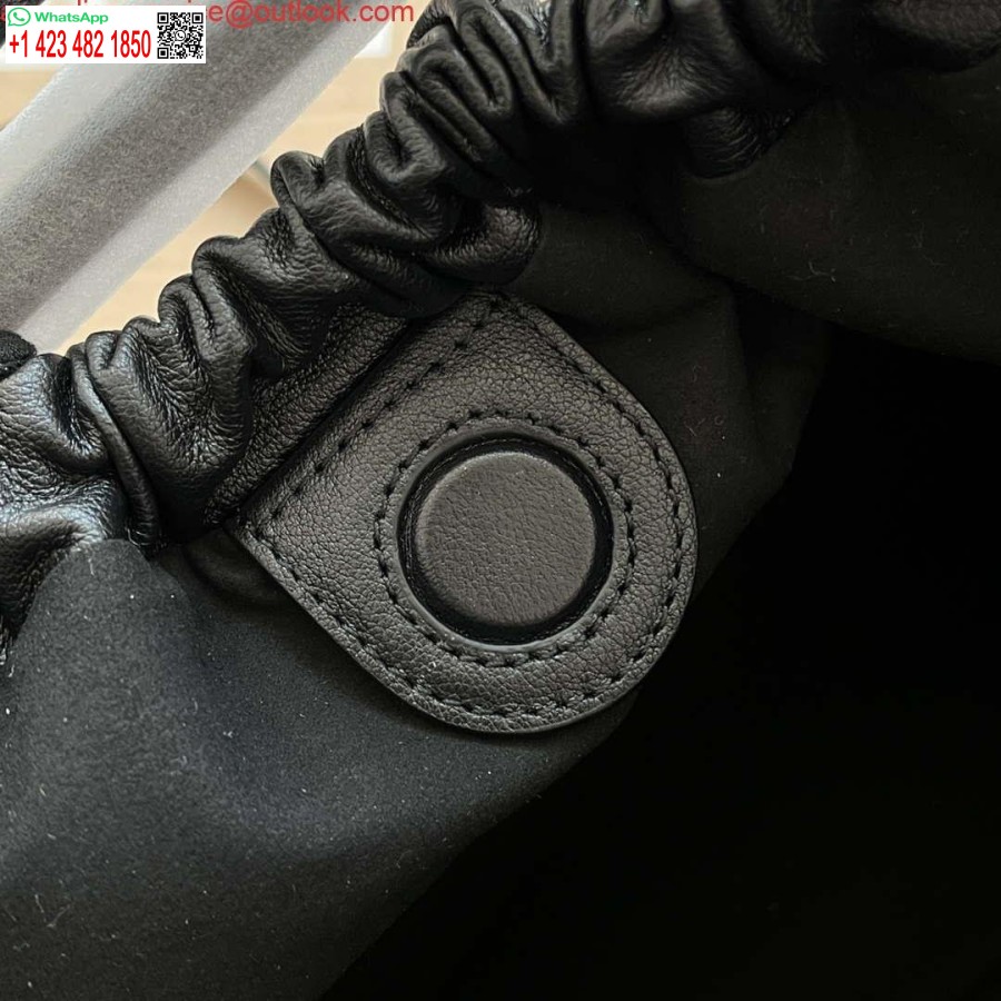 רפליקה גוצ'י דקו תיק בינוני Gg 746210 בעור שחור