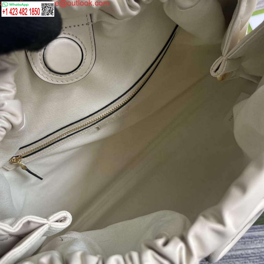 רפליקה גוצ'י 746210 גוצ'י דקו בינוני תיק לבן