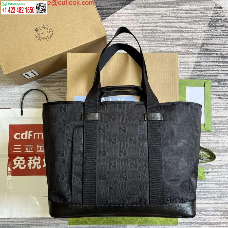 Replica Gucci 746037 Gucci Off The Grid Keskikokoinen Laukku Musta