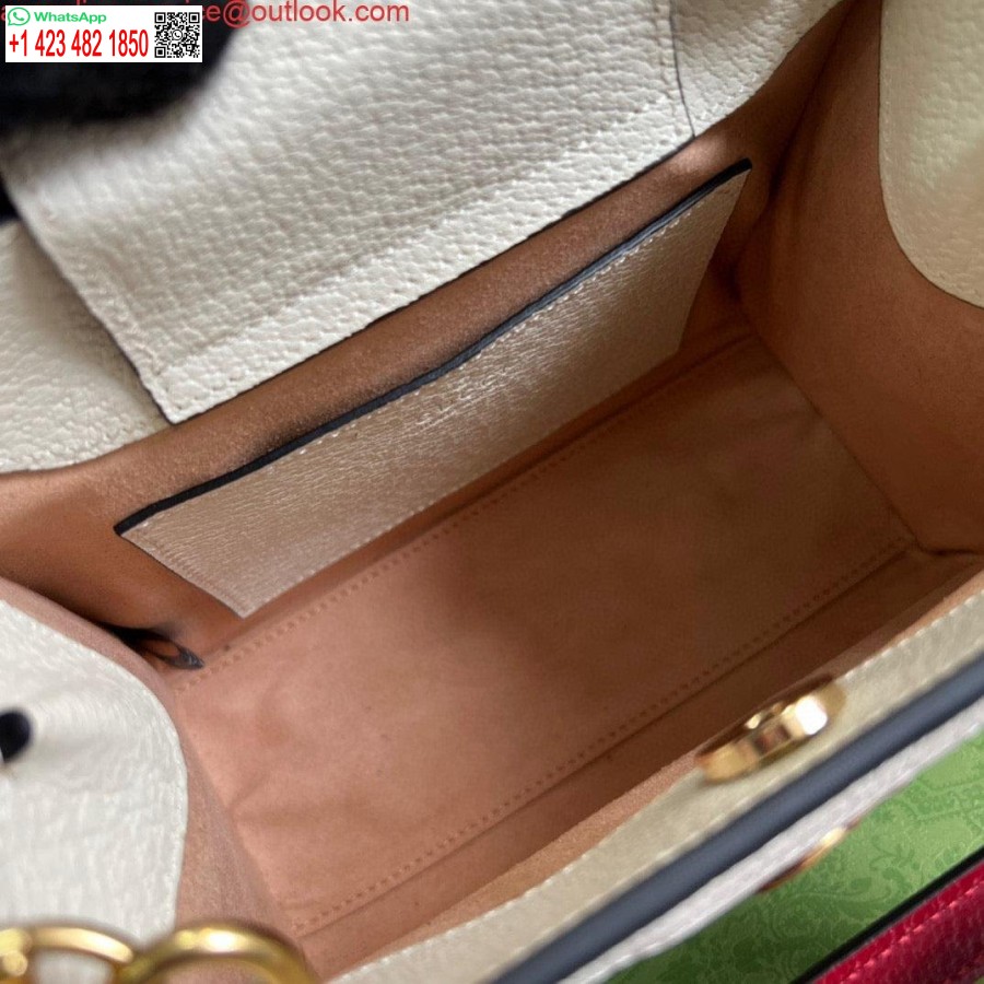 רפליקה גוצ'י 702732 גוצ'י דיאנה מיני תיק עור לבן