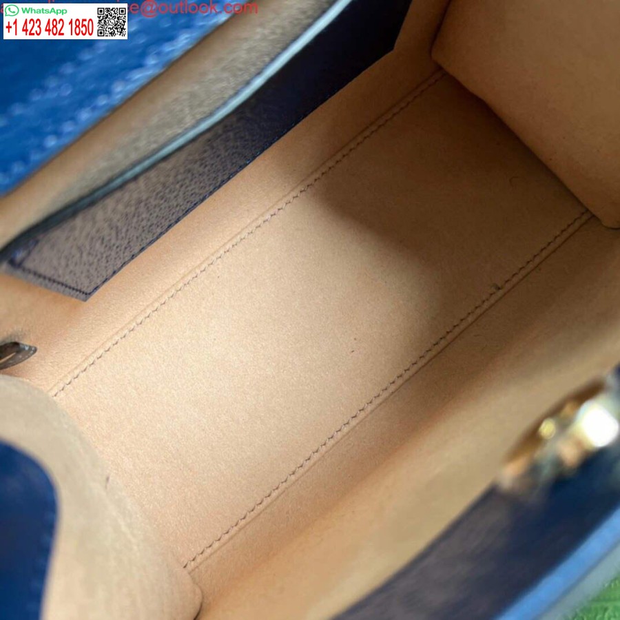 רפליקה גוצ'י 702732 גוצ'י דיאנה תיק קטן כחול