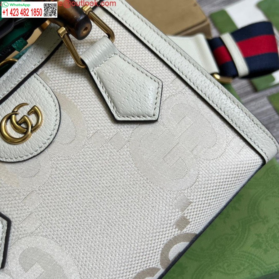 Replika Gucci 702732 Diana Mini Taška Bílá