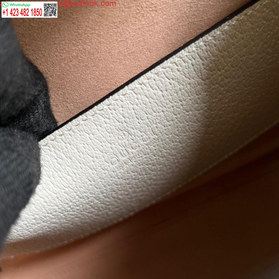 Réplica Gucci 702721 Diana Pequena Sacola De Couro Branco