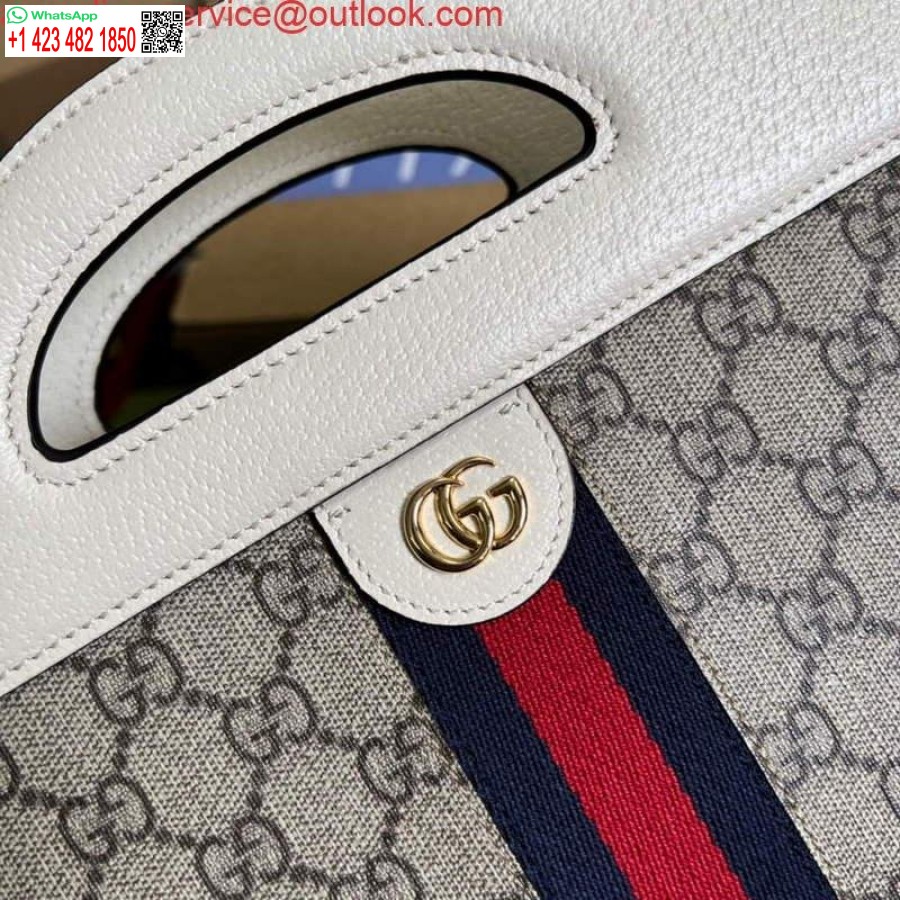 نسخة طبق الأصل من غوتشي 693724 أوفيديا حقيبة صغيرة مع شبكة بيضاء
