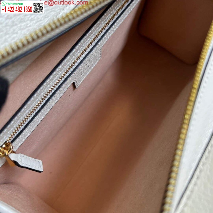 نسخة طبق الأصل من غوتشي 693724 أوفيديا حقيبة صغيرة مع شبكة بيضاء