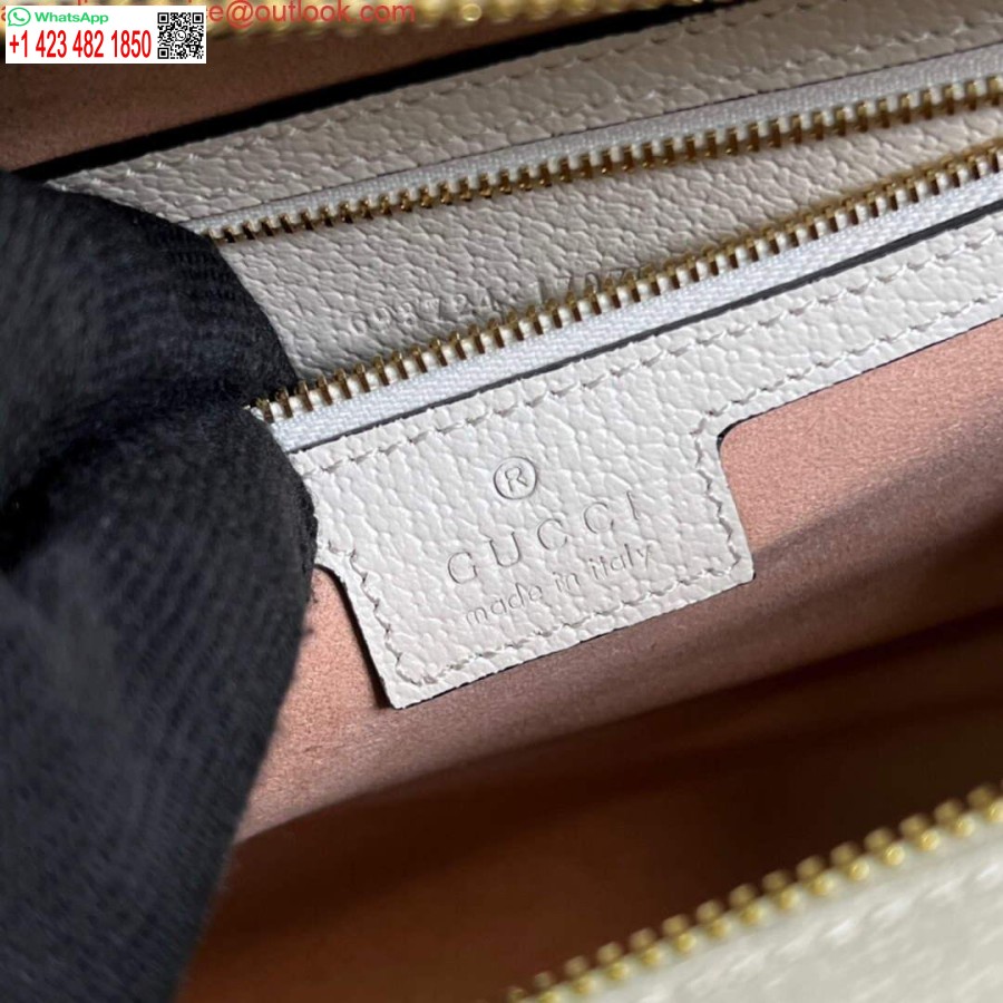 نسخة طبق الأصل من غوتشي 693724 أوفيديا حقيبة صغيرة مع شبكة بيضاء