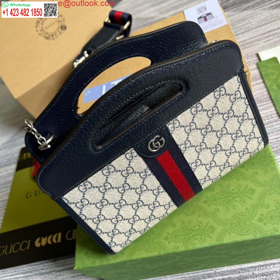 רפליקה גוצ'י 693724 אופידיה תיק קטן עם רשת שחור