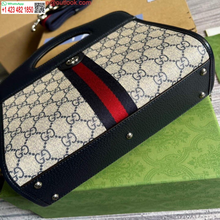 רפליקה גוצ'י 693724 אופידיה תיק קטן עם רשת שחור