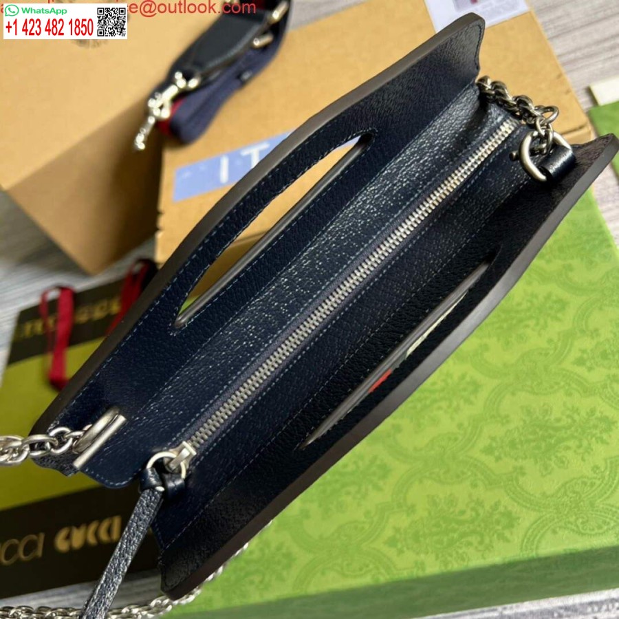 רפליקה גוצ'י 693724 אופידיה תיק קטן עם רשת שחור
