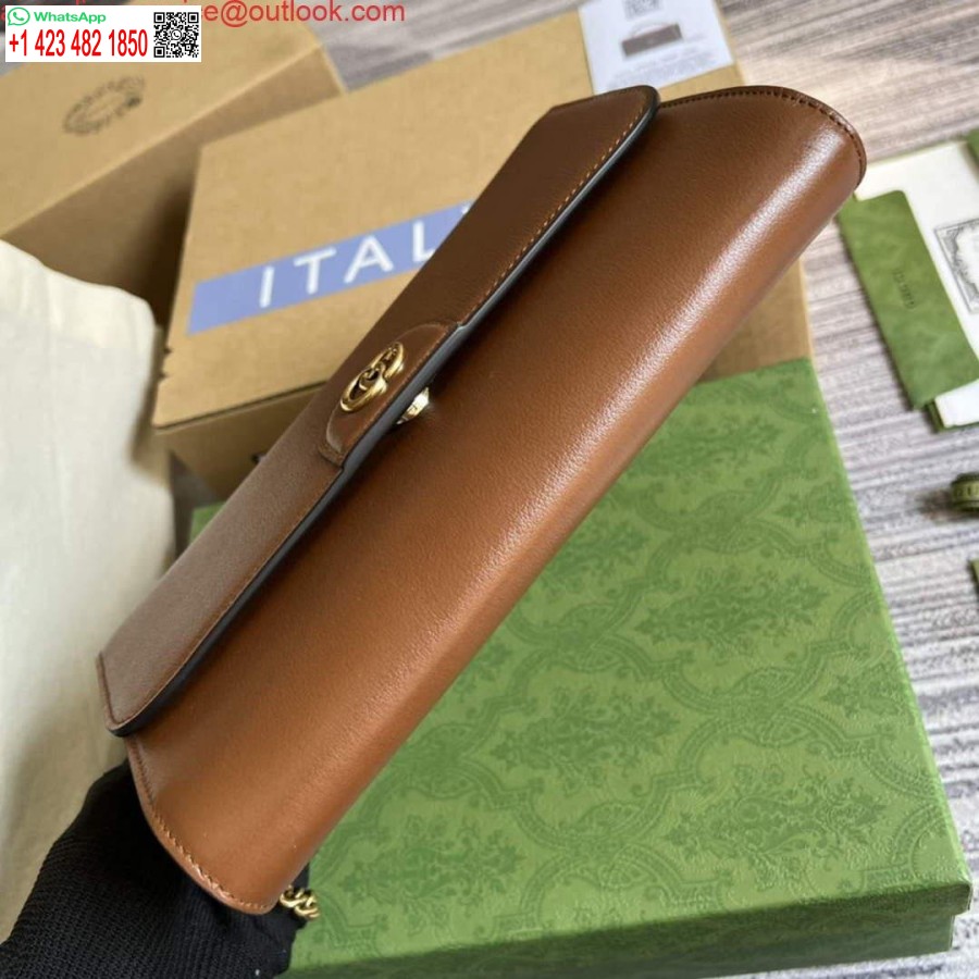 Replika Gucci 675794 Gucci Diana Malá Taška Cez Rameno Hnedá