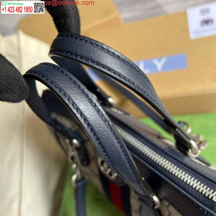 Replika Gucci 547551 Ophidia Malá Gg Taška Béžová Modrá