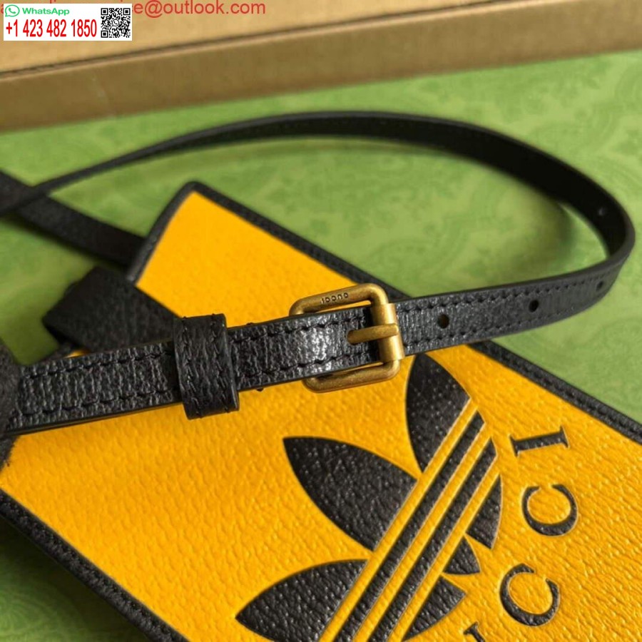 Replica Gucci 702203 Adidas X Gucci Telefontok Sárga
