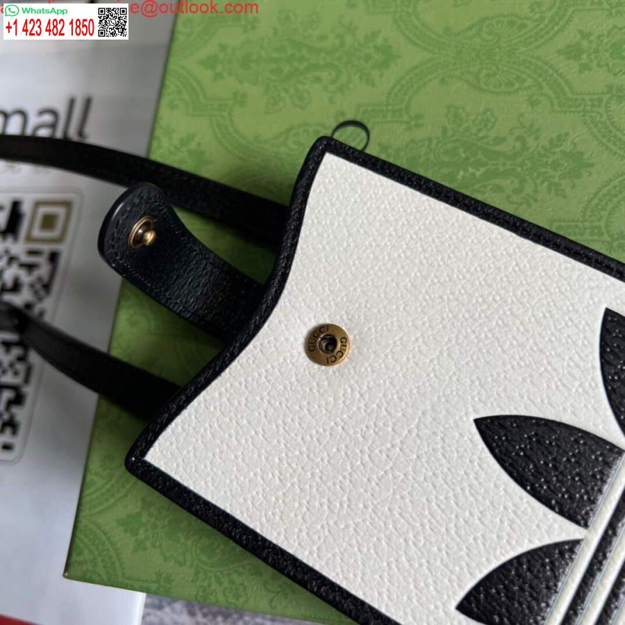 ماکت گوچی 702203 قاب گوشی آدیداس X گوچی سفید