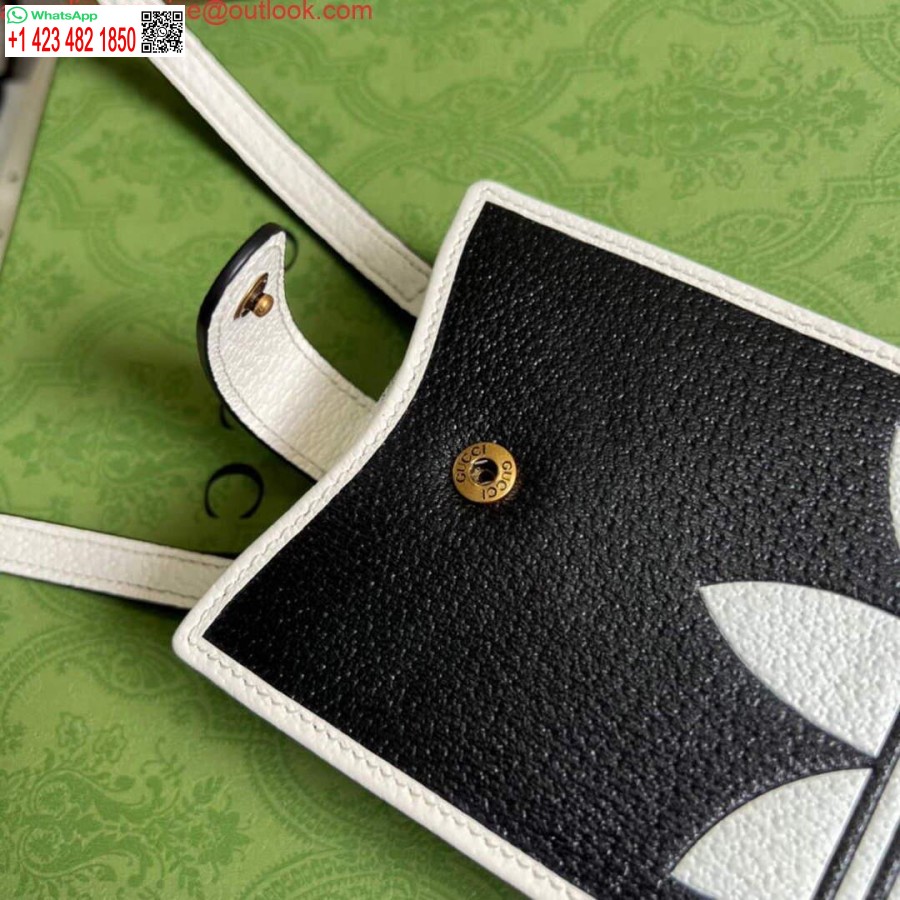 طبق الأصل غوتشي 702203 أديداس X غوتشي حالة الهاتف الأسود