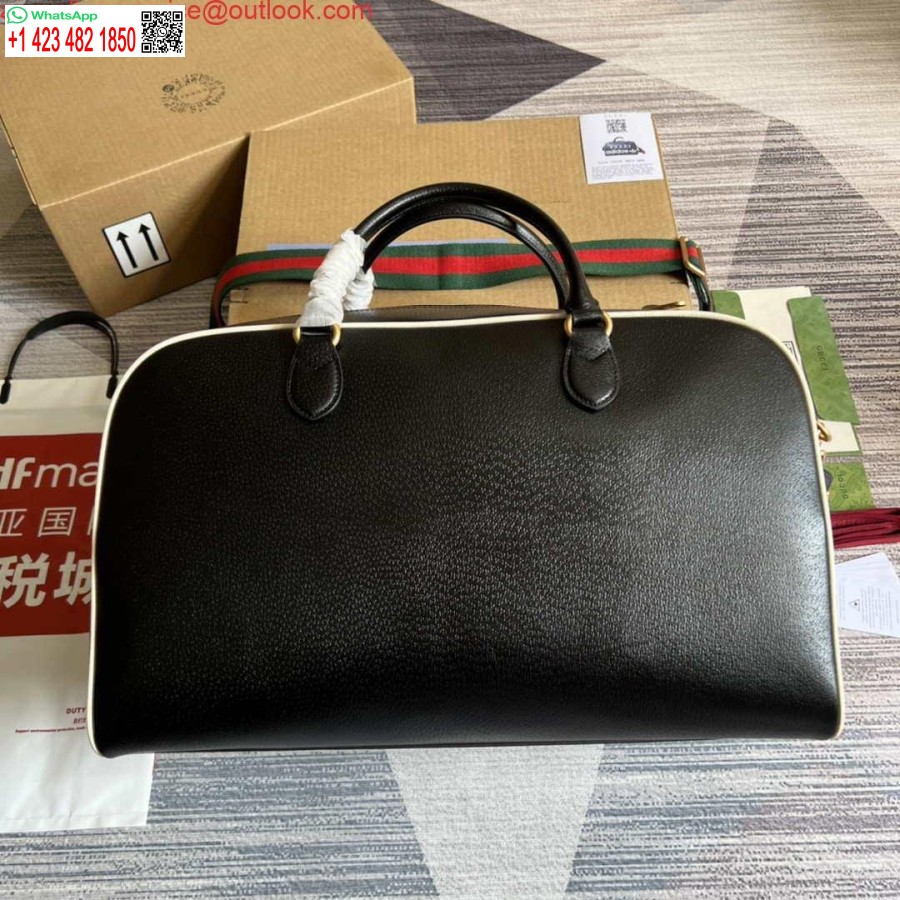 طبق الأصل أديداس X غوتشي حقيبة واق من المطر كبيرة 702422 أسود