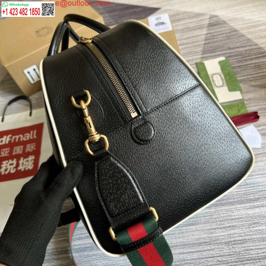 طبق الأصل أديداس X غوتشي حقيبة واق من المطر كبيرة 702422 أسود