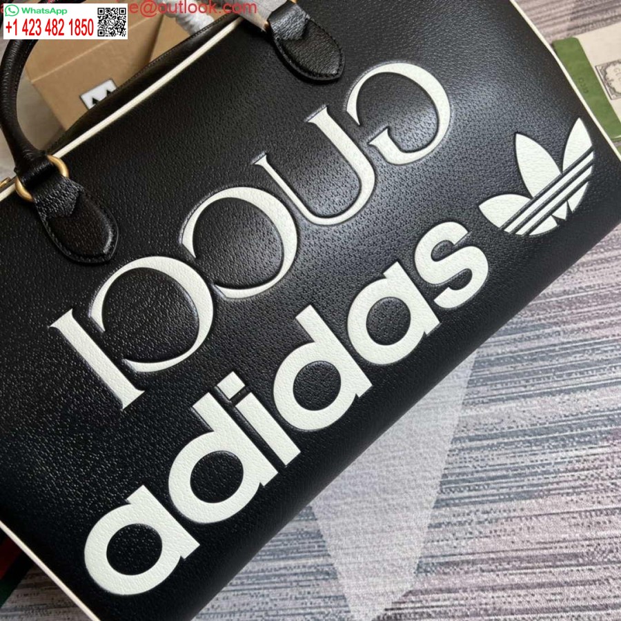 طبق الأصل أديداس X غوتشي حقيبة واق من المطر كبيرة 702422 أسود