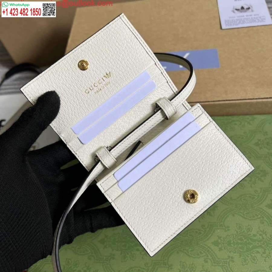 ماکت کارت آدیداس X گوچی با چرم سفید و مشکی اسبی 702248