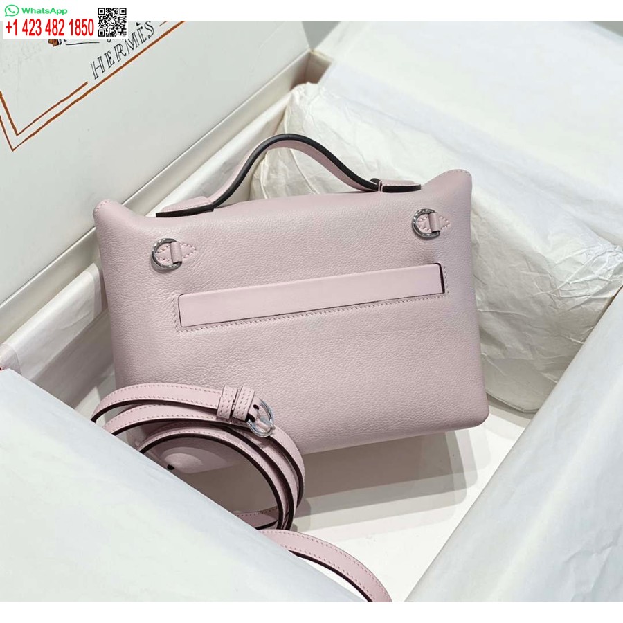 Replica Hermes Mini 2424 Leather 21cm H230263 fantasy Purple
