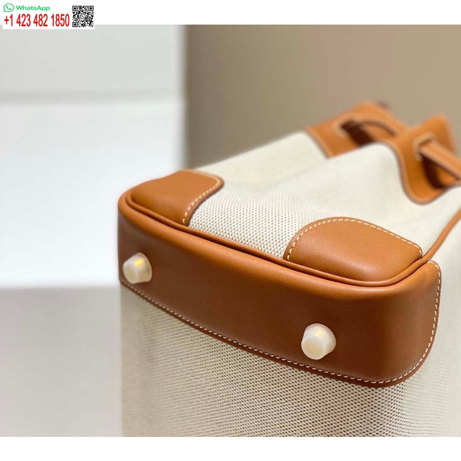 Replica Hermes Birkin Tote Bag Swift leather with canvas 285899