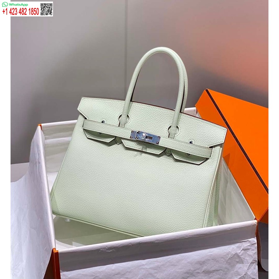ماکت هرمس برکین طرح کیف چرم توگو 28565 سبز حبابی