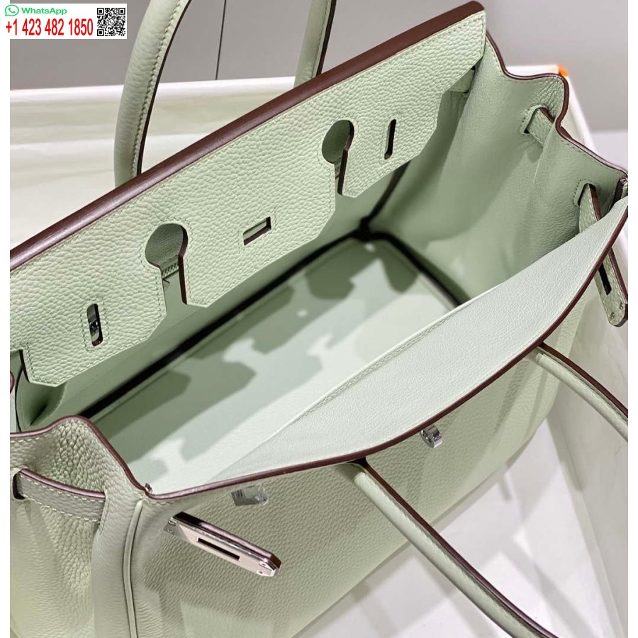 ماکت هرمس برکین طرح کیف چرم توگو 28565 سبز حبابی