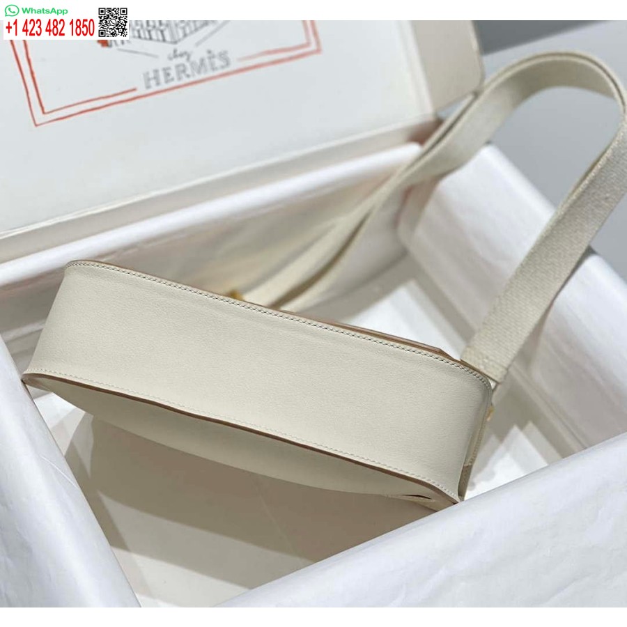 Replica Hermes 316413 Jypsiere Genti Hermes Piele Alb H900918