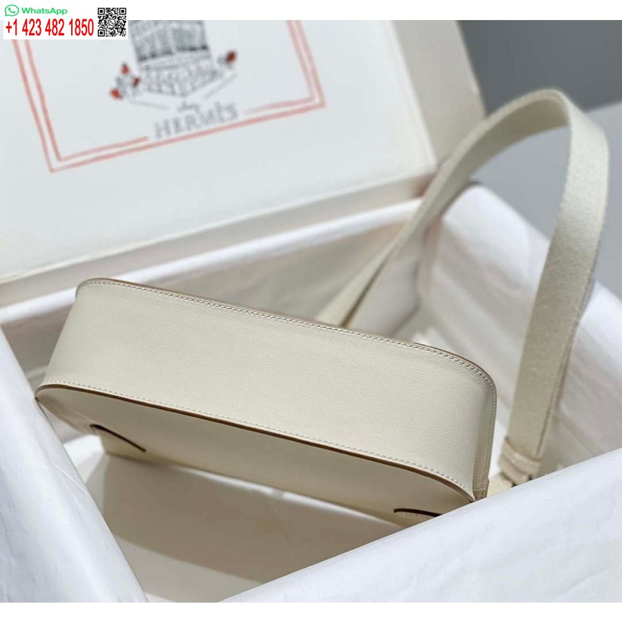 Replica Hermes 316413 Jypsiere Genti Hermes Piele Alb H900917