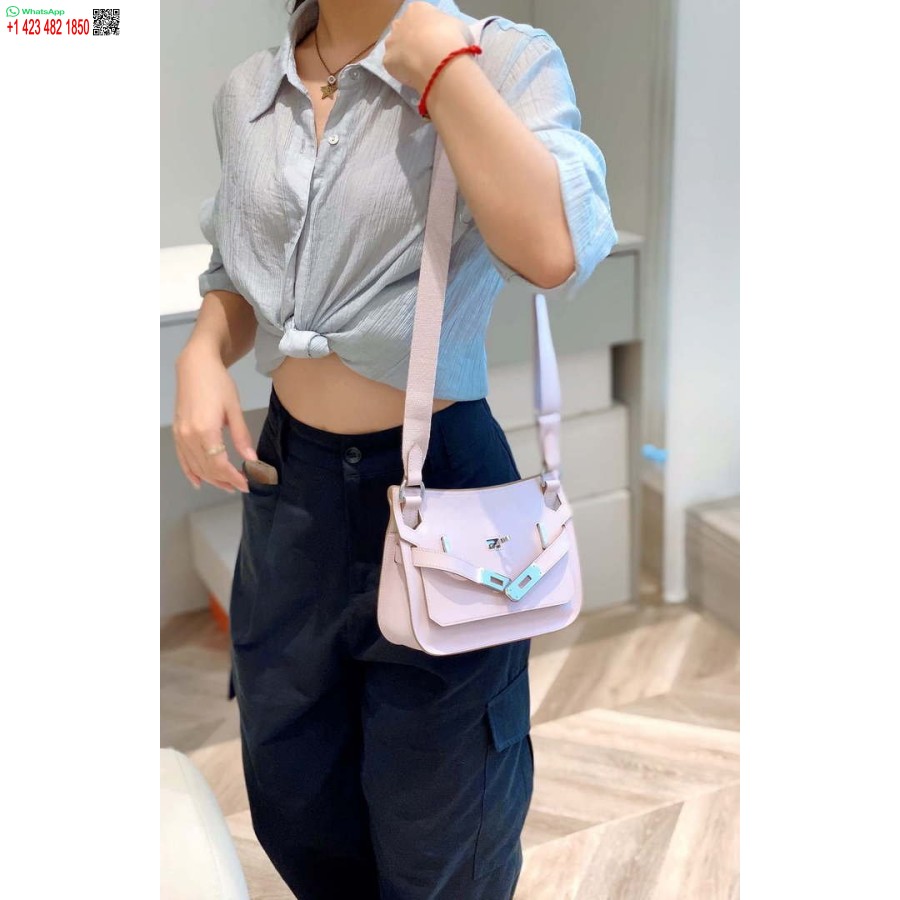 Replica Hermes 316413 Jypsiere Genți Hermes Din Piele Roz H900916