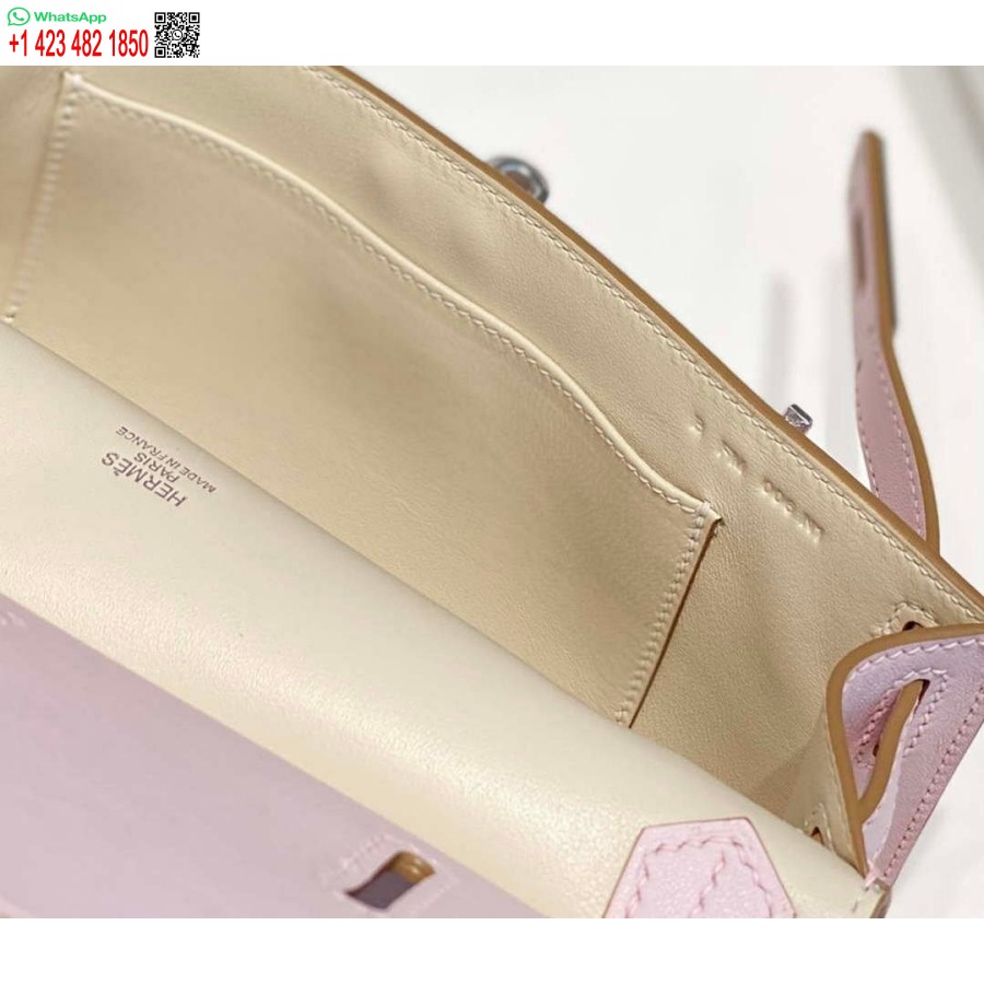 Replica Hermes 316413 Jypsiere Genți Hermes Din Piele Roz H900916