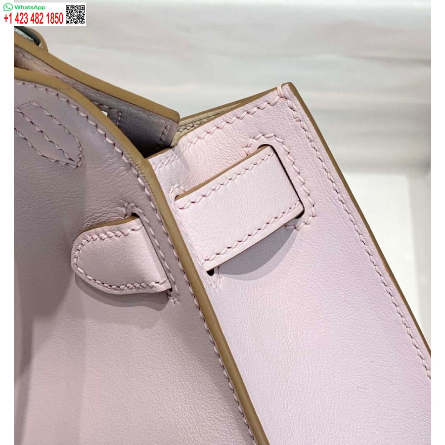 Replica Hermes 316413 Jypsiere Genți Hermes Din Piele Roz H900916