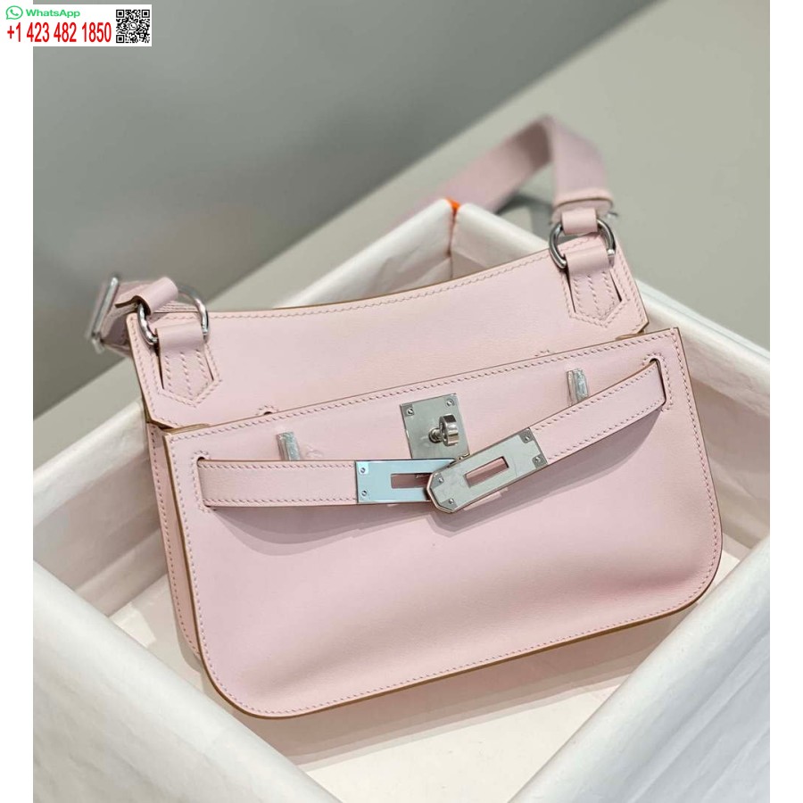 Replica Hermes 316413 Jypsiere Genți Hermes Din Piele Roz H900916
