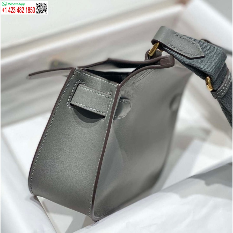 Replica Hermes 316413 Jypsiere Genți Hermes Din Piele Gri H900920