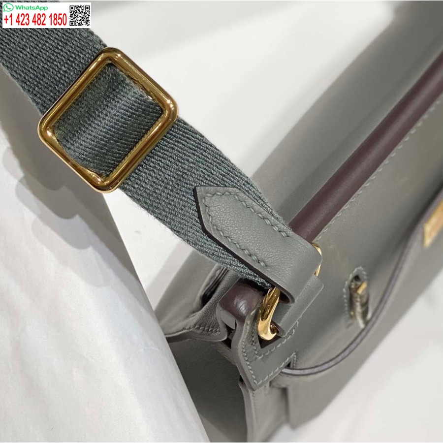 Replica Hermes 316413 Jypsiere Genți Hermes Din Piele Gri H900920