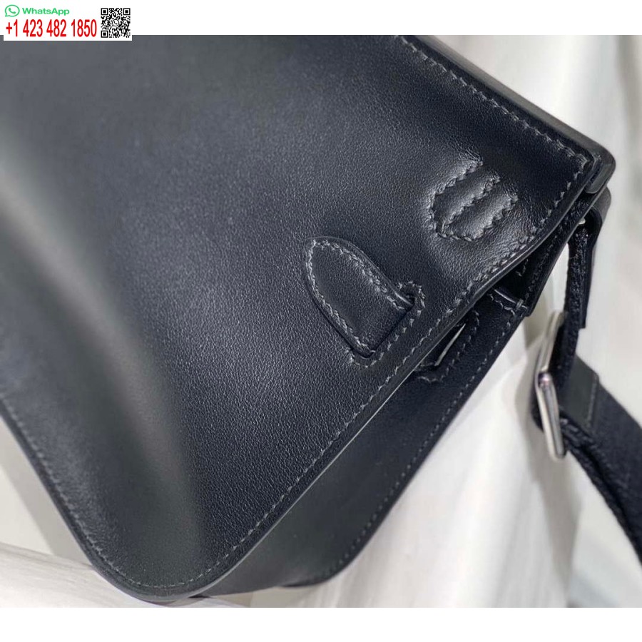 Replika Hermes 316413 Jypsiere Skórzane Torby Hermes Czarne H900915