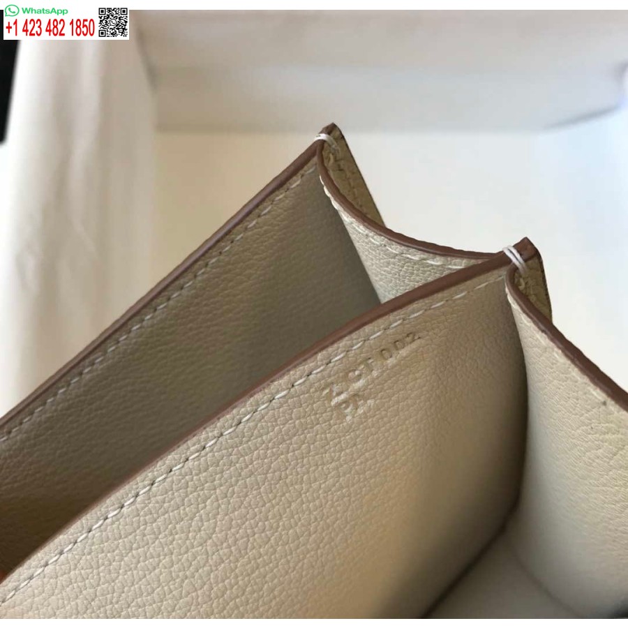 ماکت کیف های شانه ای هرمس کنستانس چرم اپسوم نقره ای H28419