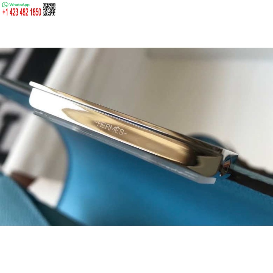 ماکت کیف های شانه ای هرمس کنستانس چرم نقره ای H28418