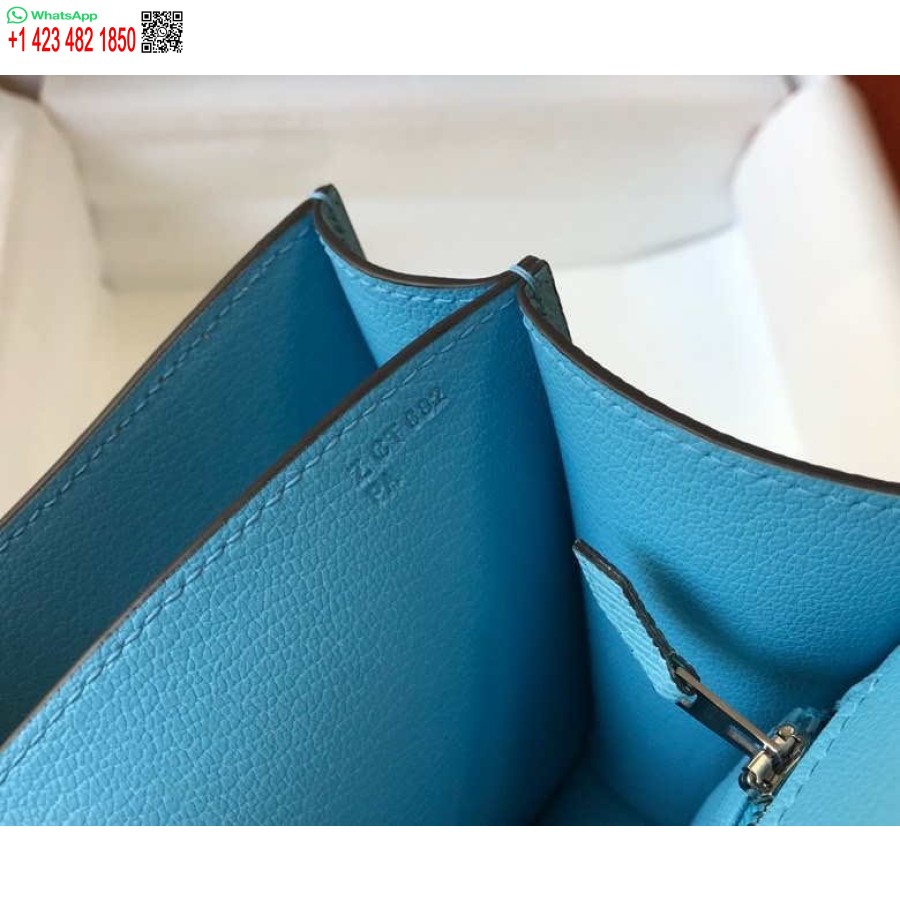 ماکت کیف های شانه ای هرمس کنستانس چرم نقره ای H28418