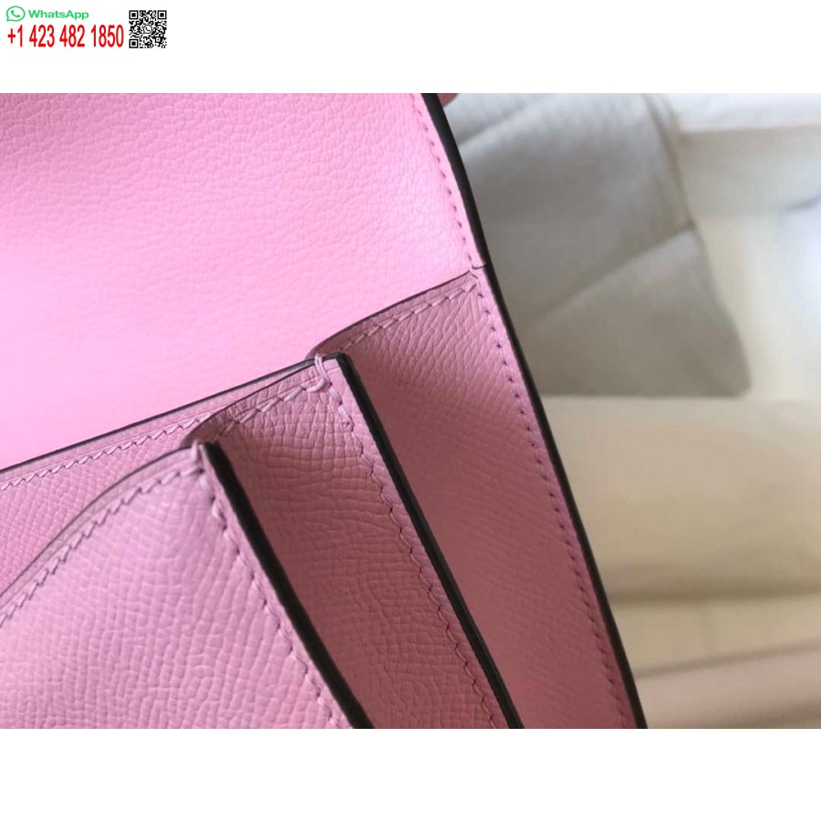 ماکت کیف هرمس کنستانس صلیب بادی چرم اپسوم طلایی H28410