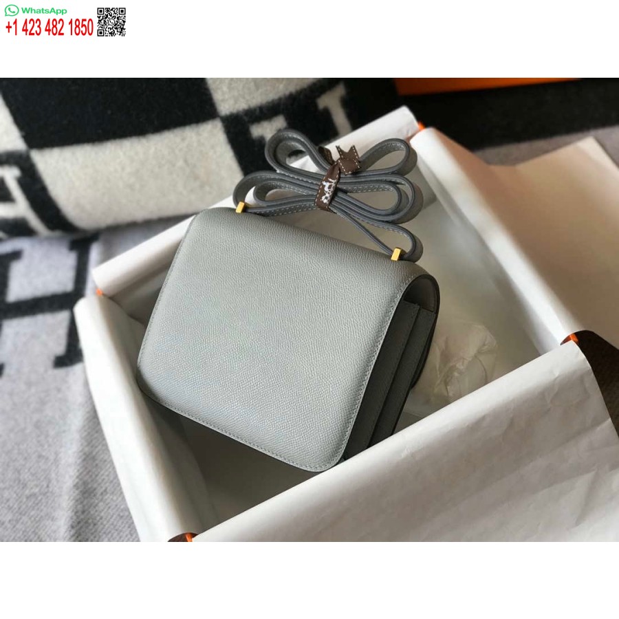 ماکت کیف هرمس کنستانس صلیب بادی چرم اپسوم طلایی H28408