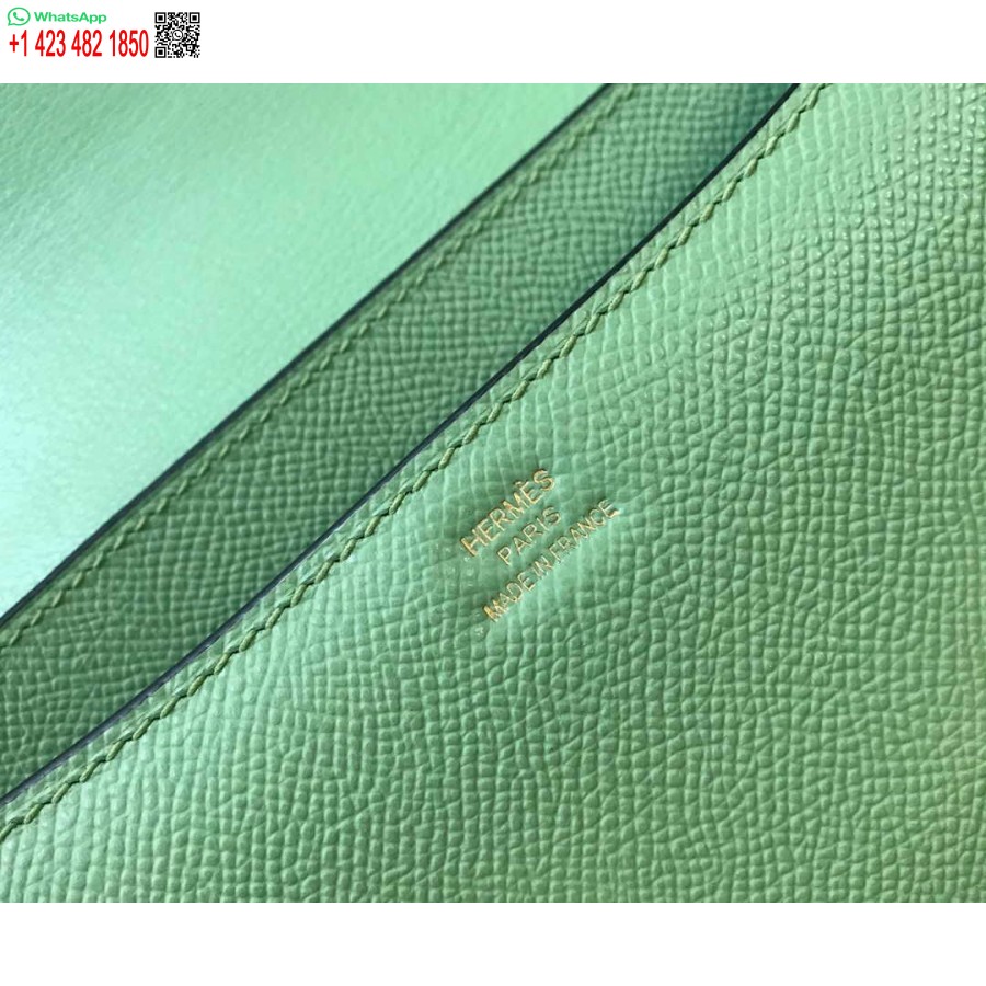 ماکت کیف هرمس کنستانس صلیب بادی چرم اپسوم طلایی H28406