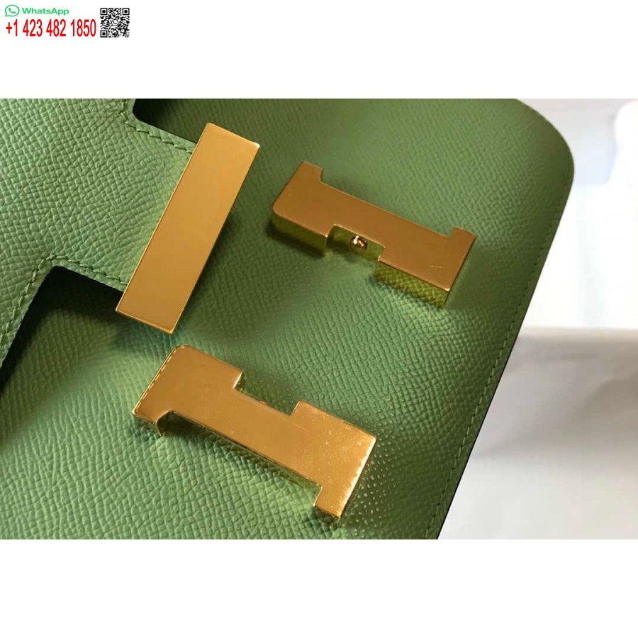 ماکت کیف هرمس کنستانس صلیب بادی چرم اپسوم طلایی H28406