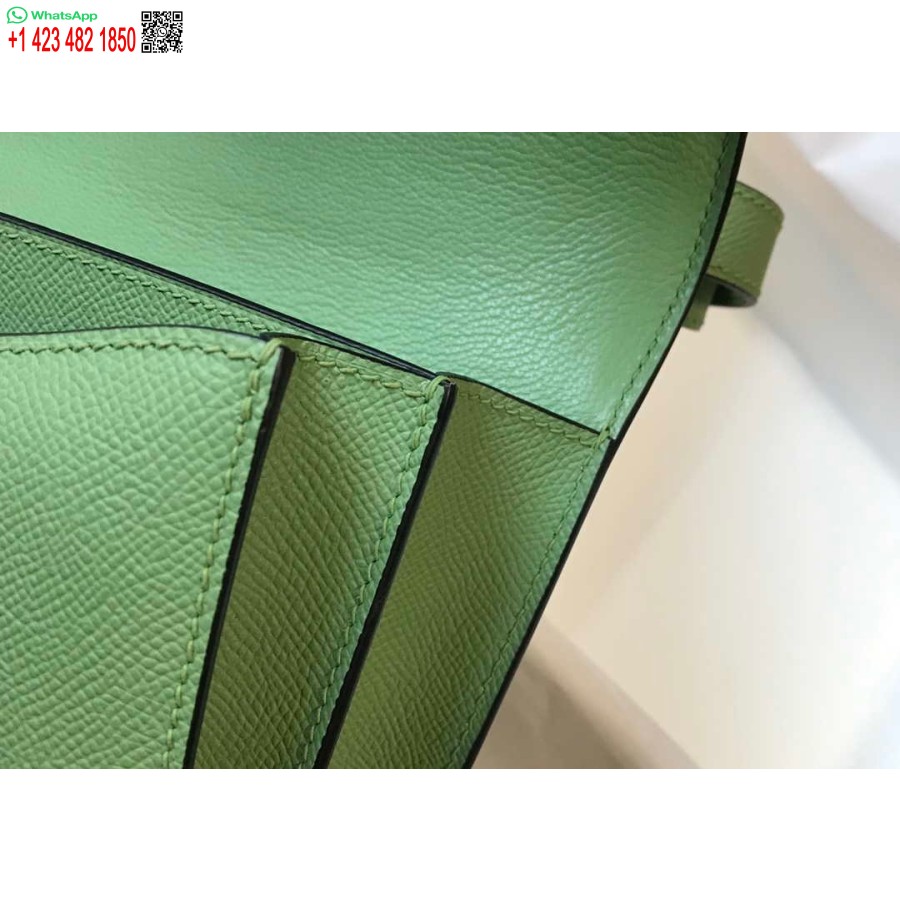 ماکت کیف هرمس کنستانس صلیب بادی چرم اپسوم طلایی H28406