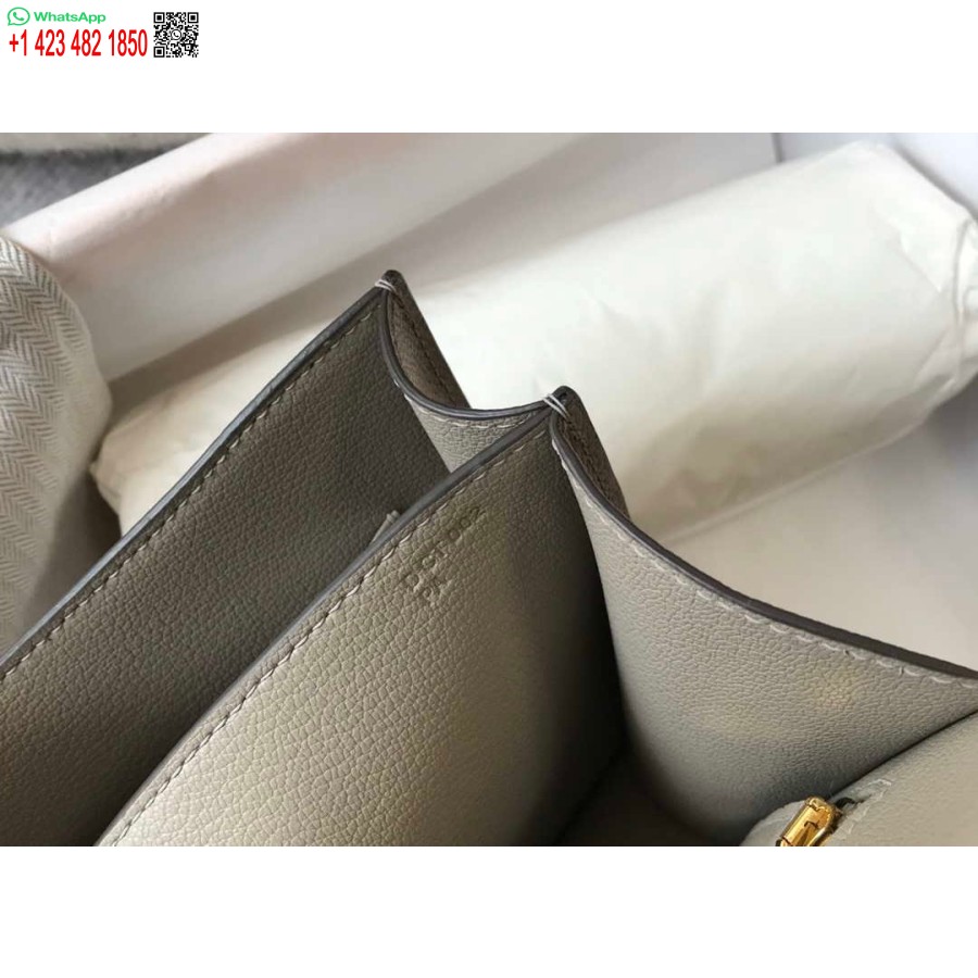 ماکت کیف هرمس کنستانس صلیب بادی چرم اپسوم طلایی H28403