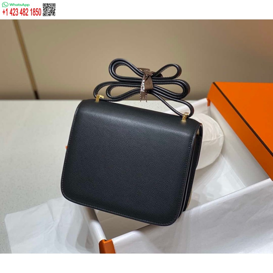 ماکت هرمس کنستانس صلیب بادی کیف چرم اپسوم طلایی H28401