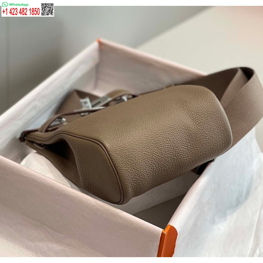 Replika Plecaka Hermes H083591ck89 Hac A Dos Gm, Słoń Szary