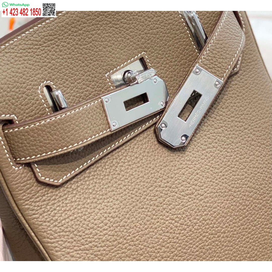 Replika Plecaka Hermes H083591ck89 Hac A Dos Gm, Słoń Szary