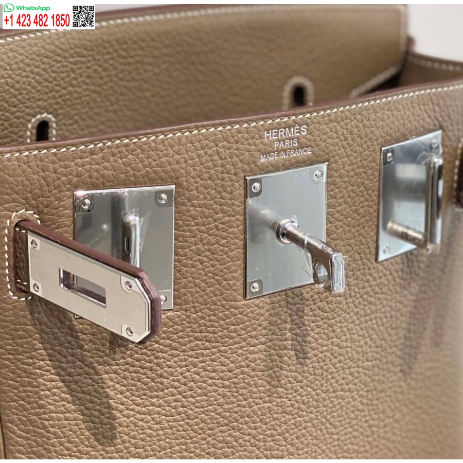 Replika Plecaka Hermes H083591ck89 Hac A Dos Gm, Słoń Szary