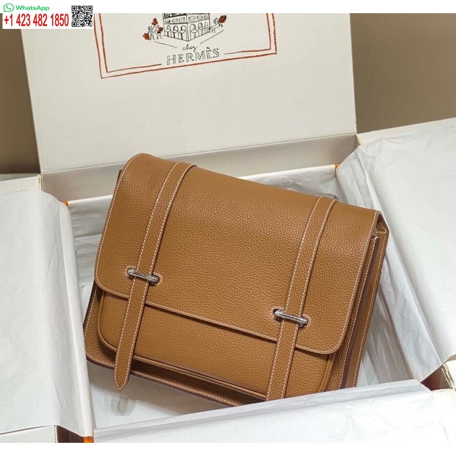 Replika Hermes H074774ck37 Steve Lahka Kurirska Torba Rjava