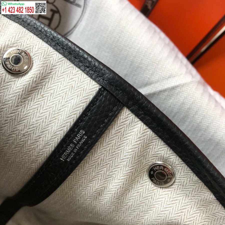 ماکت هرمس مشکی چرم باغ جشن 30 سانتی متری چرخ خیاطی H239053